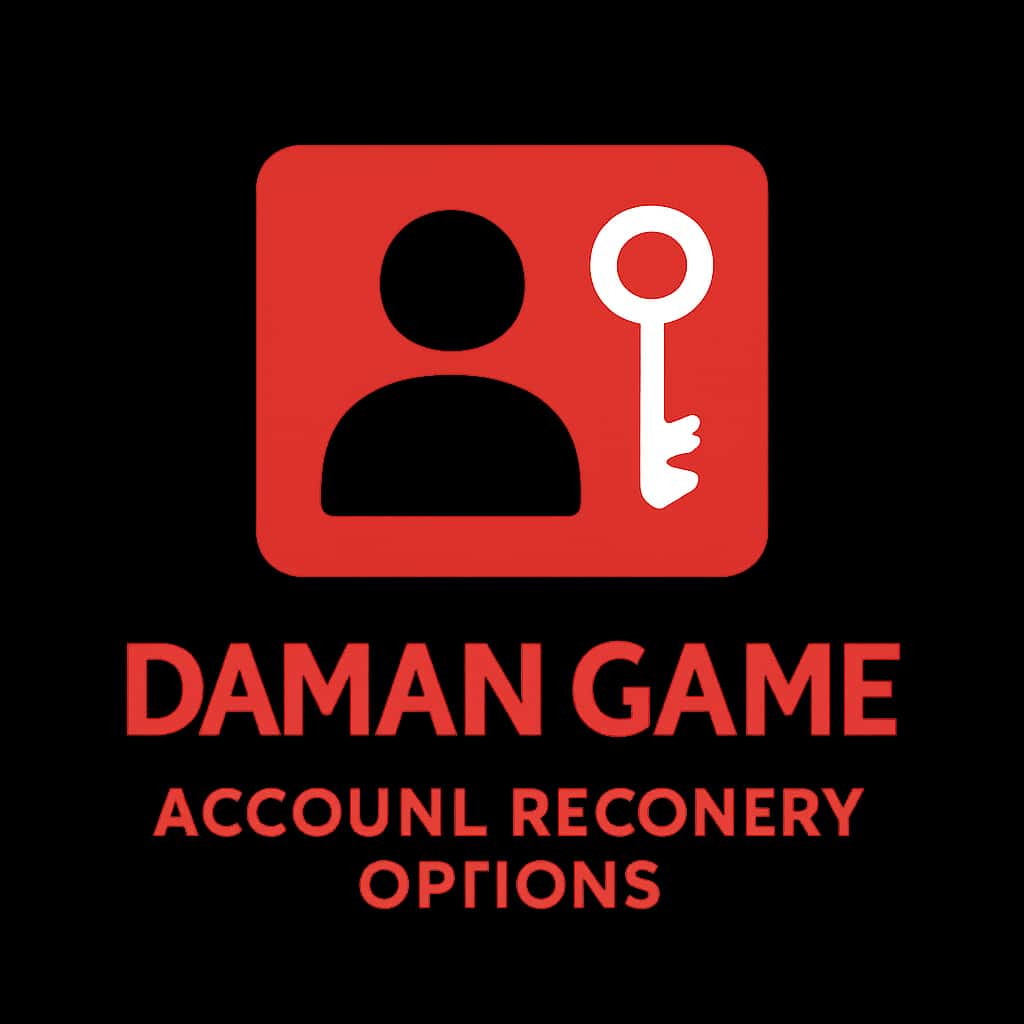 An icon representing support options for Daman Game account recovery.