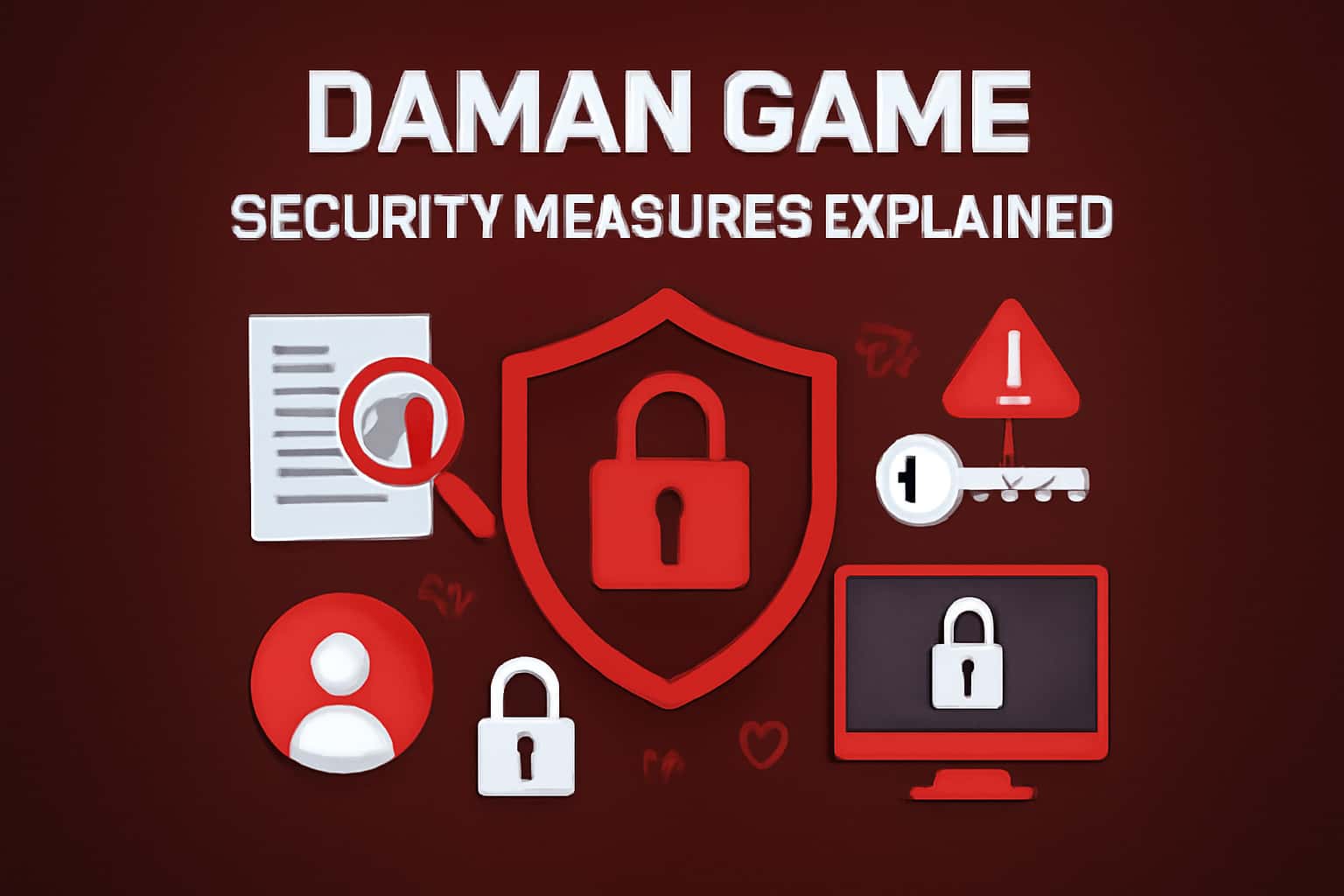 An illustrative representation of security measures in Daman Game, emphasizing the importance of user data protection.