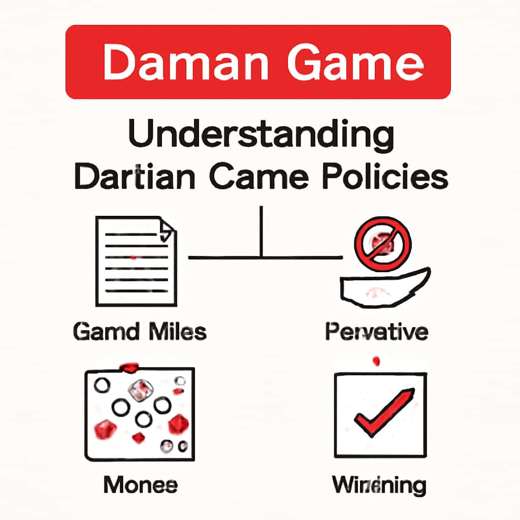 An educational illustration related to Daman Game Policies.